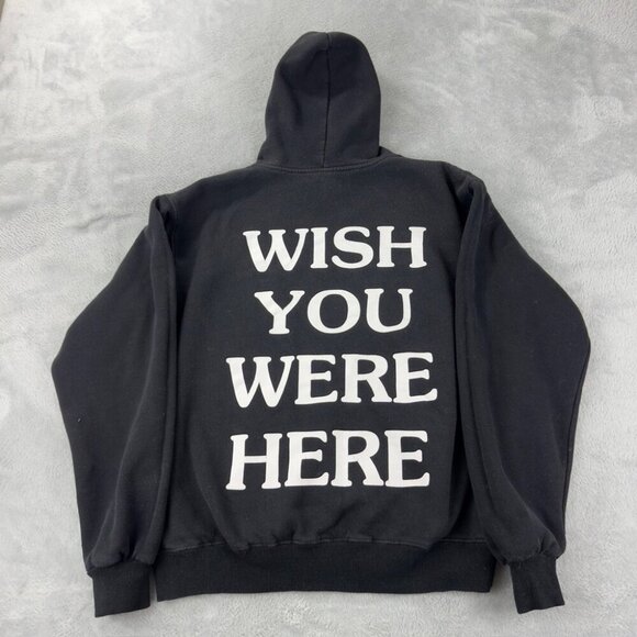 Travis Scott Astroworld Wish You Were Here Black Hoodie M - Picture 8 of 13